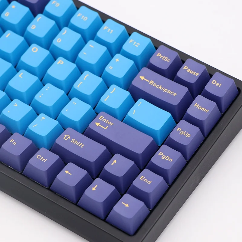 Imagem -05 - Rápido Nautilus Keycaps Duplo Tiro Oem Perfil Pbt Fábrica Teclado Mecânico Keycaps 68 71 84 98 100 61 71 87 104 108