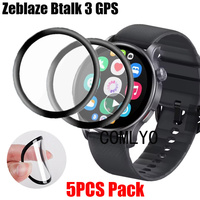 5PCS For Zeblaze Btalk 3 GPS Screen Protector Protective Smart watch Full Cover 3D Film Curved Soft Films