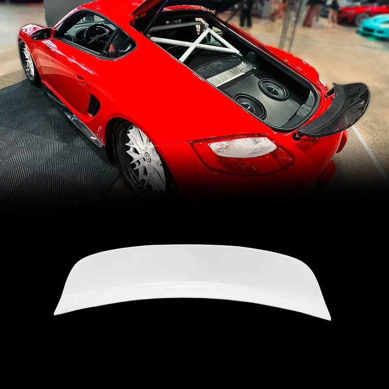 For Porsche Cayman 987 EPA Design GT Duckbill Spoiler, Boxster S Requires Cayman Spoiler Mount Rear Trunk Wing Styling Part