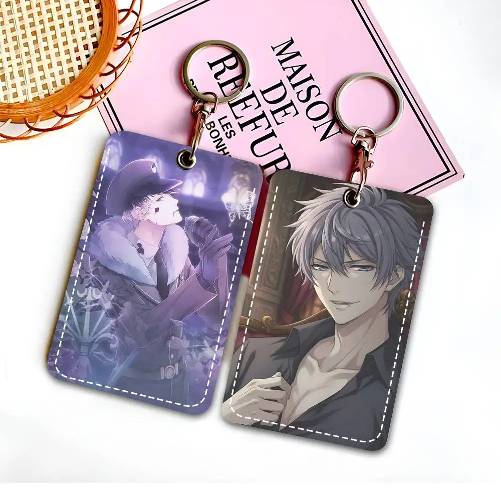 

Брелок-держатель для карт Game D-Diabolik L-Lovers Mukami Ruki Anime, чехол для пропускных карт, брелок для ключей, брелок для ID-карт