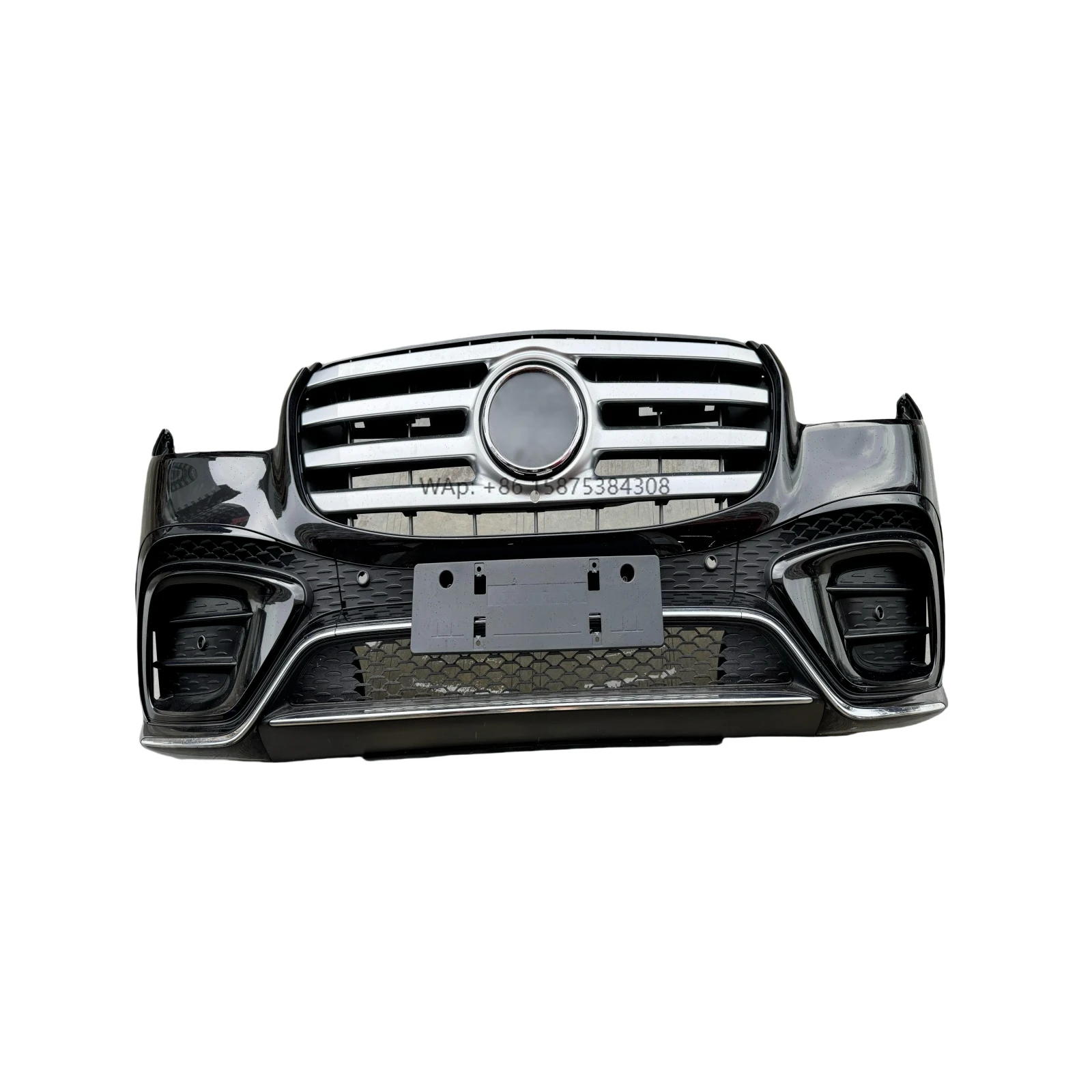 

The New High Quality GLS Series W167 Sports Front Bumper Assembly Style Surrounds the Center Grid Grille for