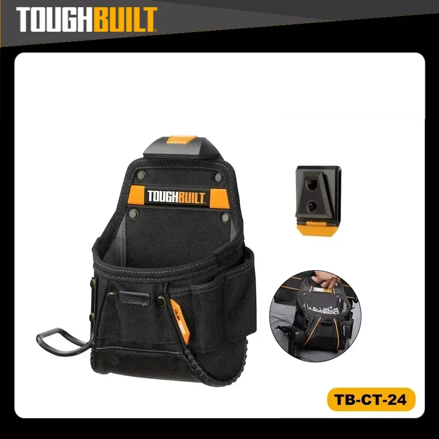 TOUGHBUILT Project Pouch Hammer Loop Tools Packaging Tool Bag TB-CT-24