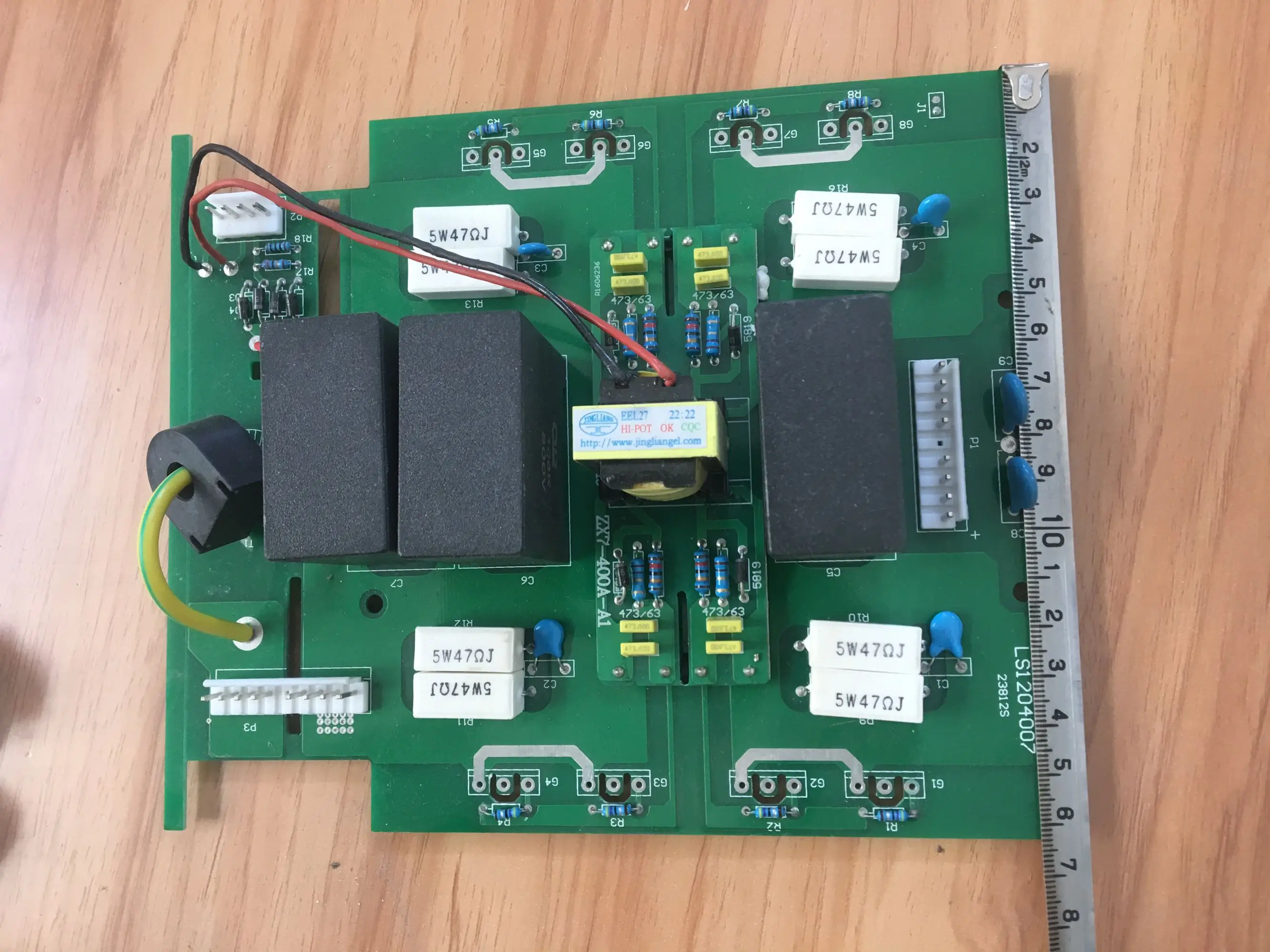 8 Tube Wide Version ZX7-400 500 Welder Inverter Board Upper Board IGBT Tube Board Jiashi Style