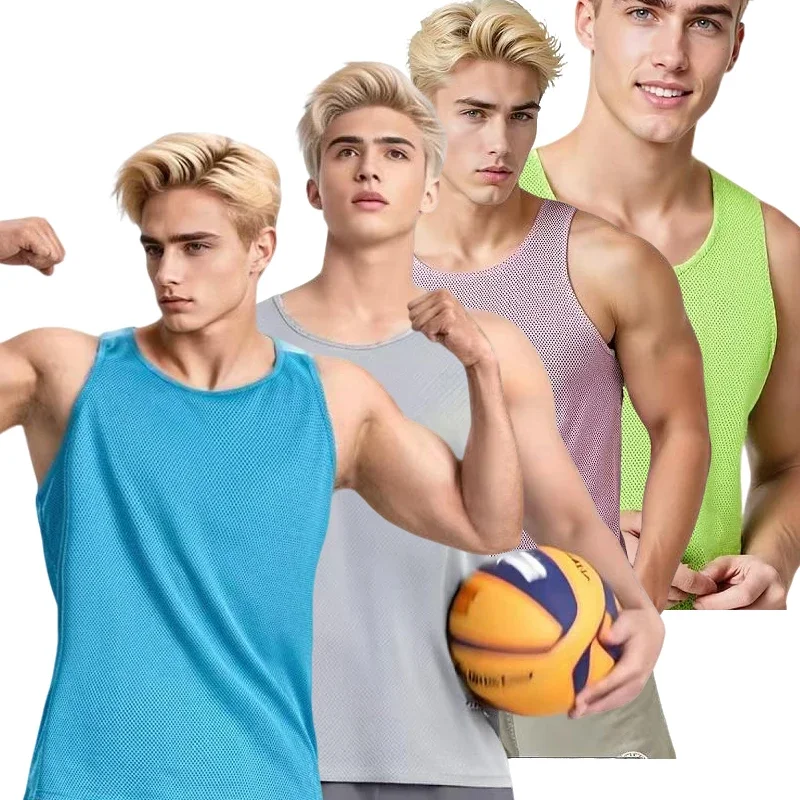 

2025 Sports Sleeveless Four-piece Set Fit as muscles move, full energy release