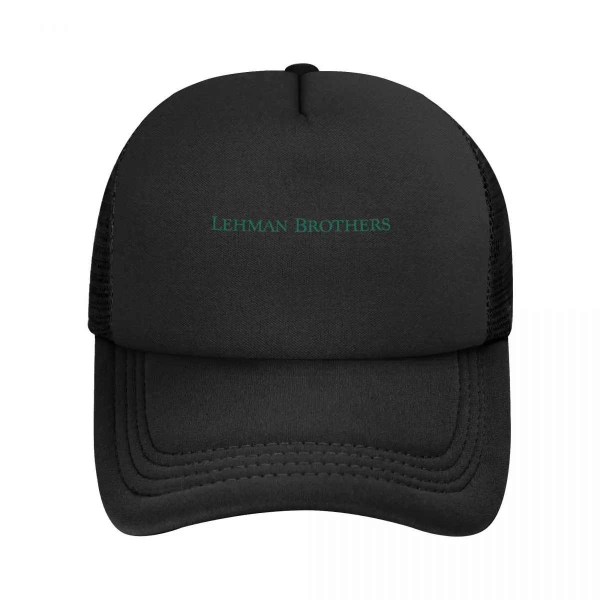 Lehman Brothers Logo Baseball Caps Unisex Snapback Hat Breathable Mesh Sun Gorras Bone