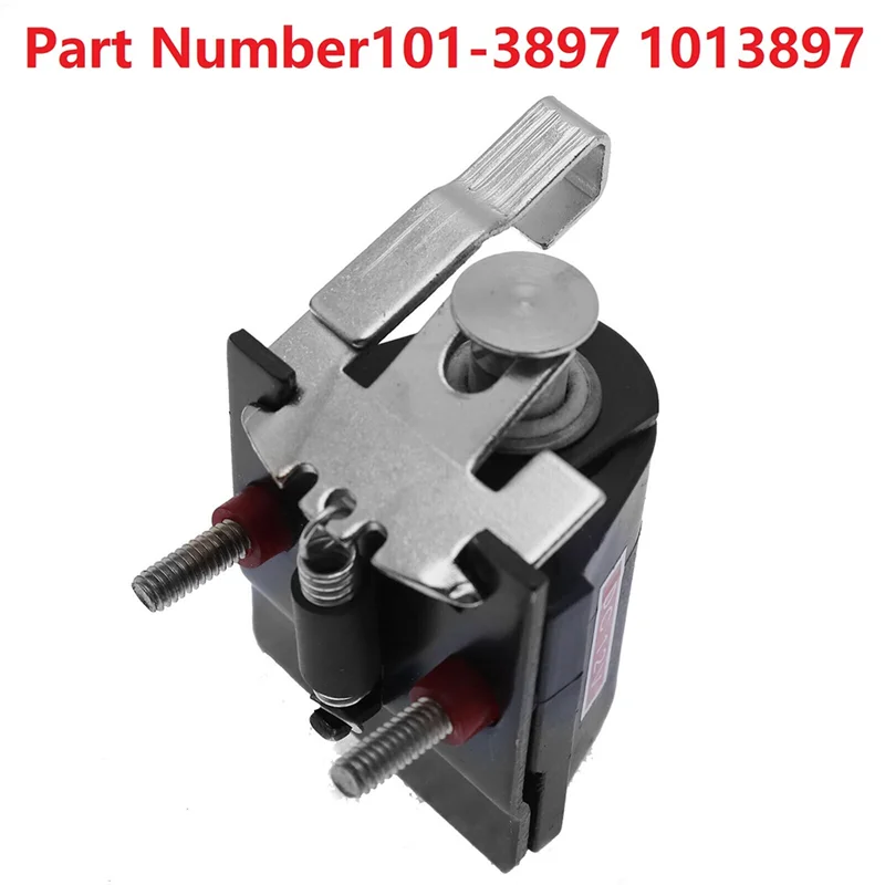 Kit solenoide di arresto carburante T-Top-Rated Elettrovalvola di spegnimento fiamma metallica 101-3897 1013897 per Caterpillar 416B 416C 426B 426