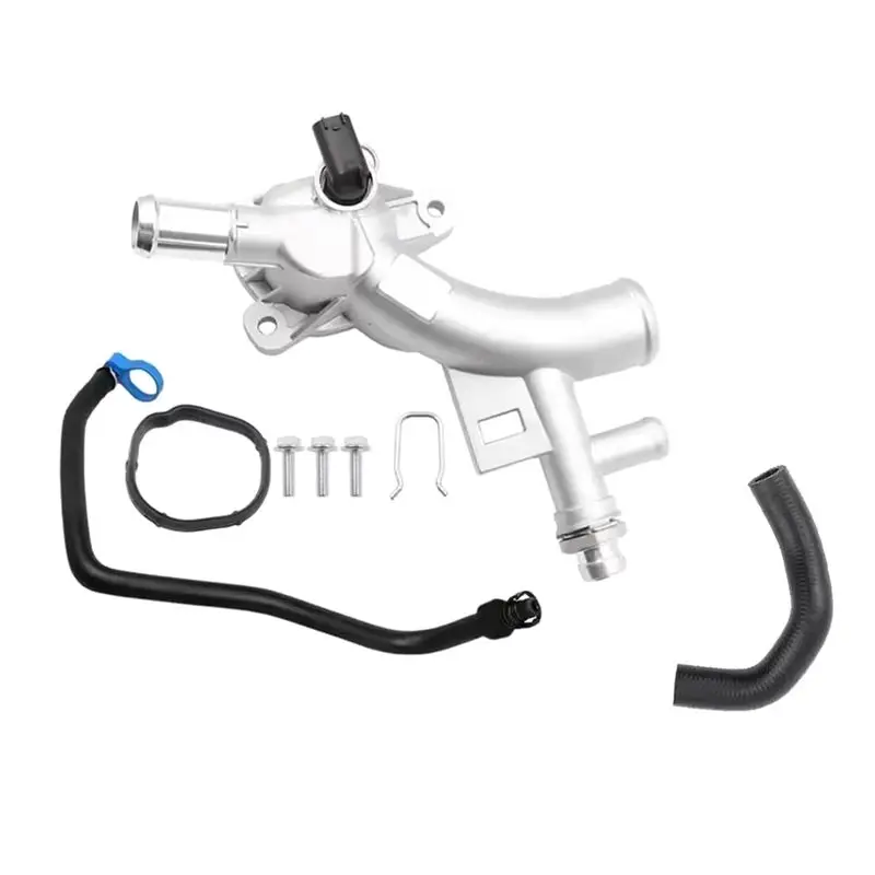

Efficientt-For Buick Encore Cruze Limited Sonic Trax 1.4L Water Outlet Thermostat Housing & Hose 25193922 55565334