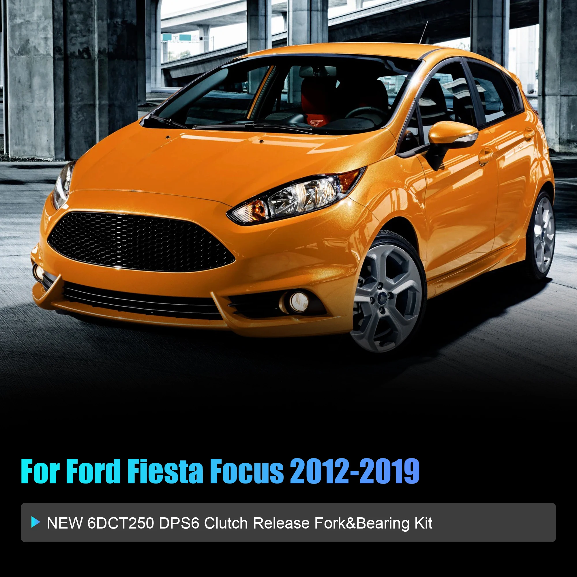 1 Set Transmission Clutch Release Bearing Kit For 2012-2019 Ford Fiesta Focus 6 DCT250 DPS6