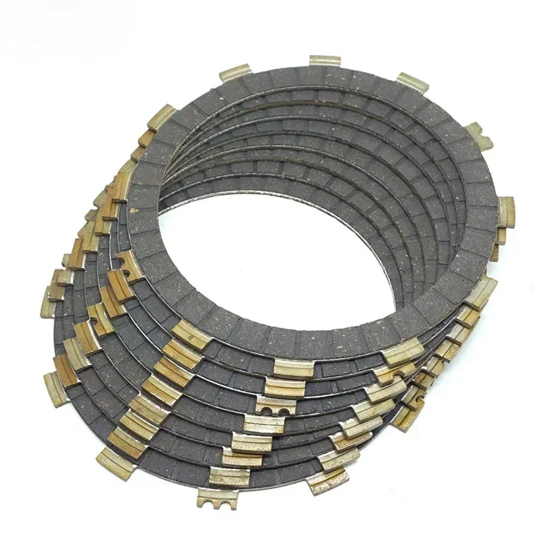 For Yamaha Virago 700 750 XV700/C/S 1984-1987 XV750/M 1981-1983 1988-1997 Clutch Friction Disc Plate Kit 8 Pieces Vintage Parts