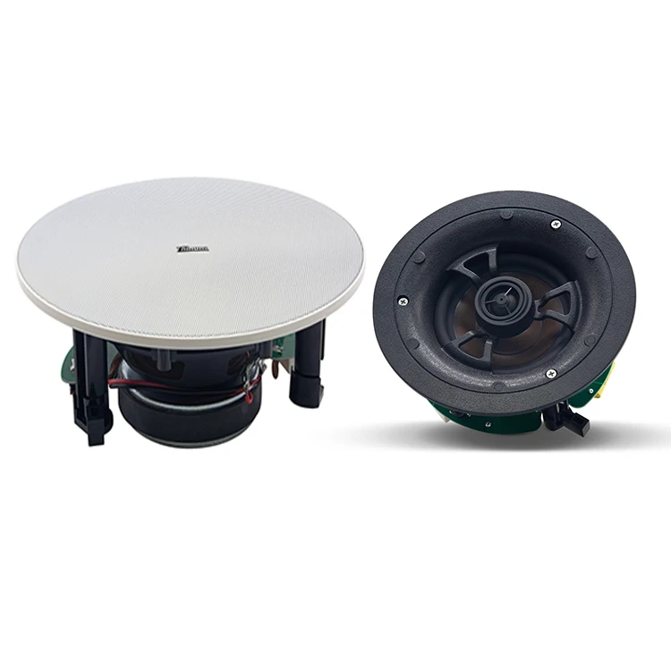 Thinuna GS-5L/6L/8L Public Address Loudspeaker Audio System Sound Equipment In Ceiling Speaker Coaxial Magnetic Ceiling Speakers