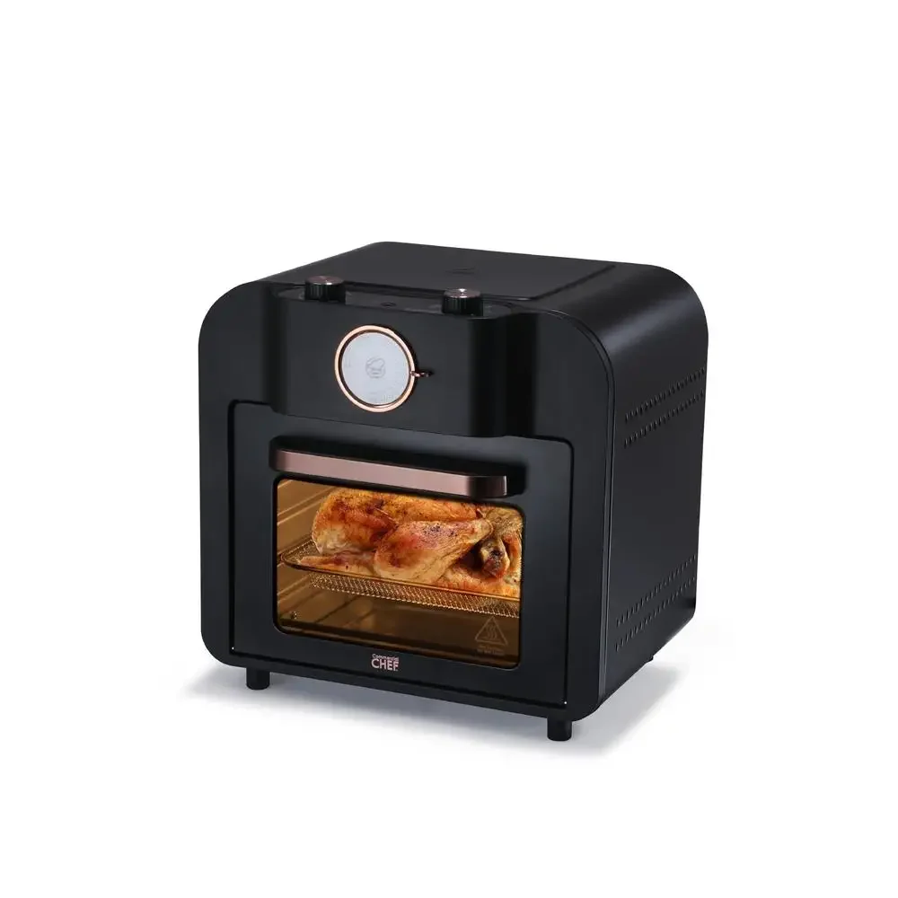 17QT Multifunctional Air Fryer Oven Rotisserie Bake Broil Toast Warm Efficient Kitchen Appliance 1500W