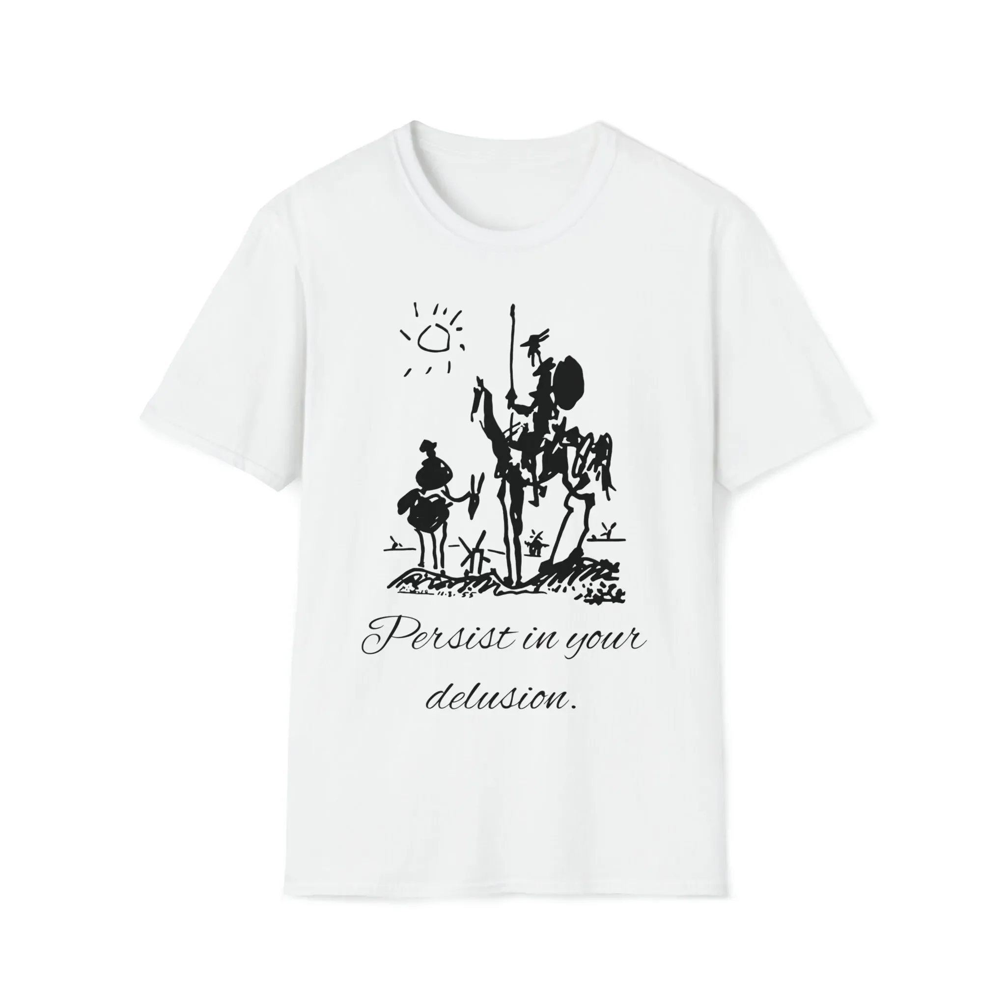 Don Quixote T-shirt Pablo Picasso Don Quixote Shirt