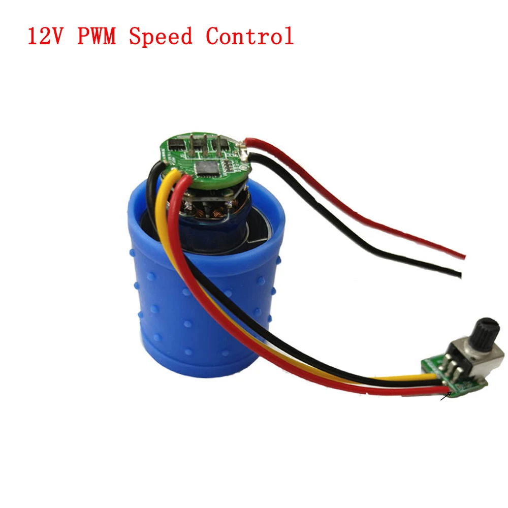 DC9-12V/7-24V Brushless Turbo Fan Motor 100000RPM High Speed Aluminum Alloy Impeller Ducted Brushless Motor with Speed Governor