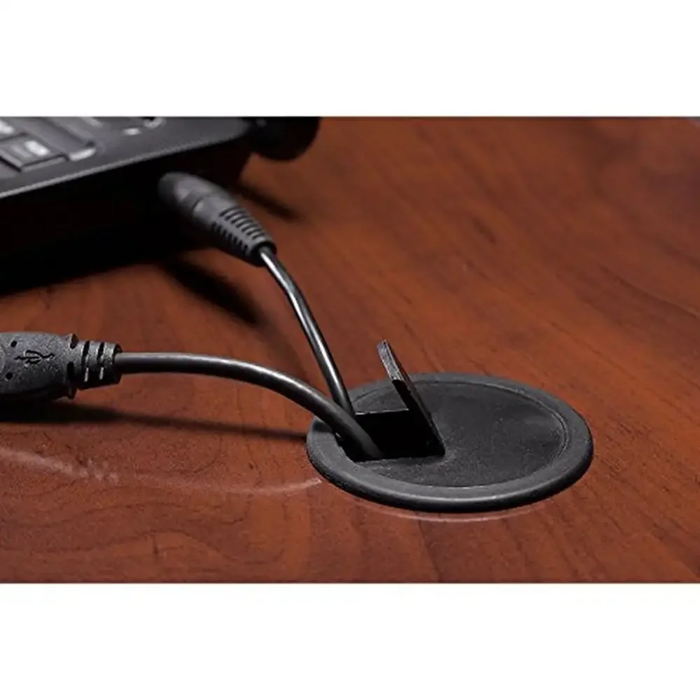 60W x 24D Hansen Cherry Credenza Desk Home or Office Series C Collection Scratch Resistant Surface Expandable Workspace with