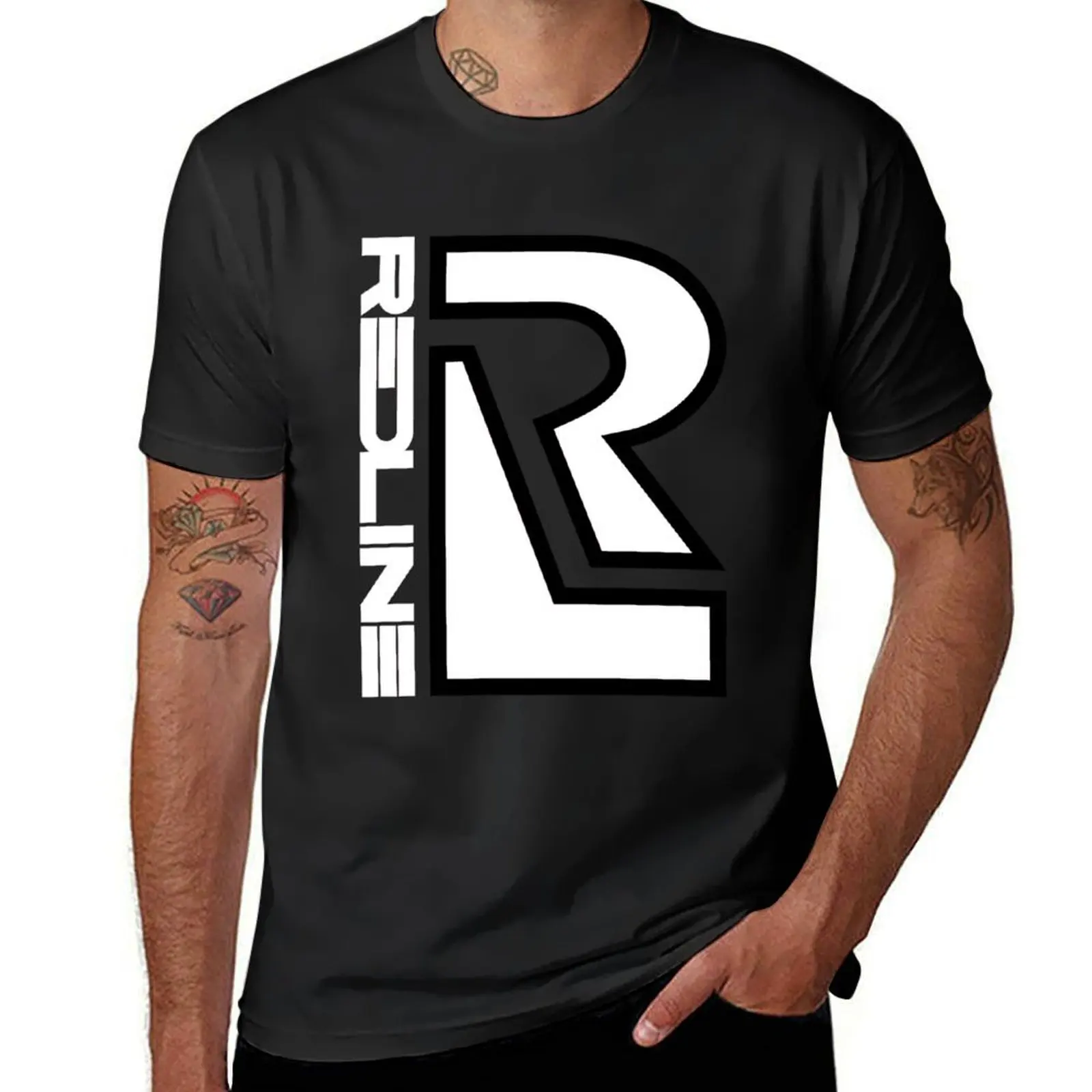 

80's Redline R Design T-Shirt anime clothes plain tees cute tops men t shirt