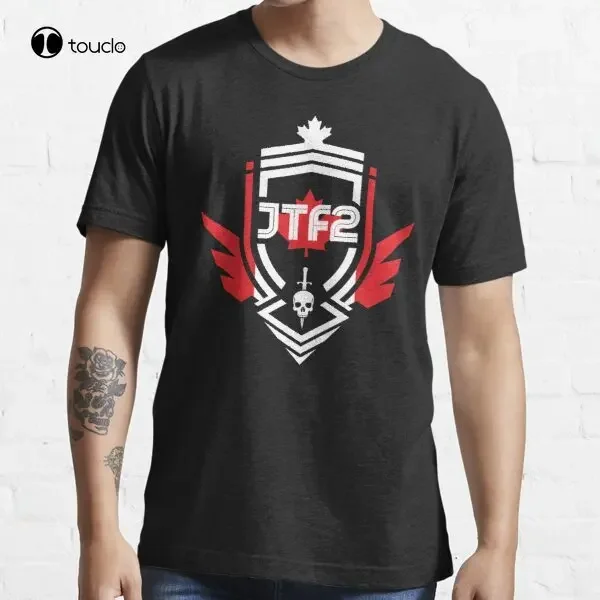 Jtf2 - Canadian Skin T-Shirt Tee Shirt Mens Shirts Casual Custom Aldult Teen Unisex Digital Printing Tee Shirts Custom Gift