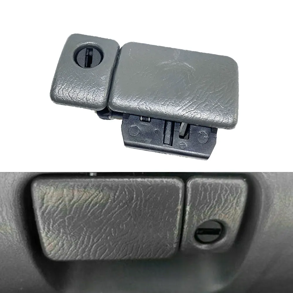 Car Glove Box Lock Handle Cover Lid Tool Gray Storage Box Buckle Handle Cap for Suzuki Jimny Vitara Grand Vitara 73430-76811-P4Z