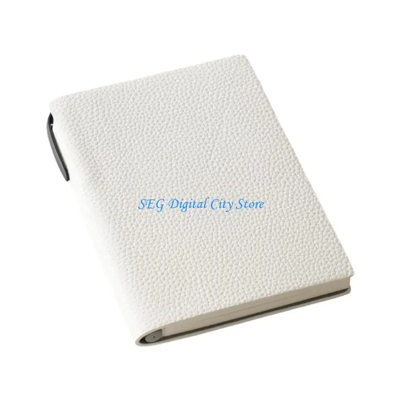 U75B Compact Size PU Leather Notebook Softcover Journal For Students Office Workers