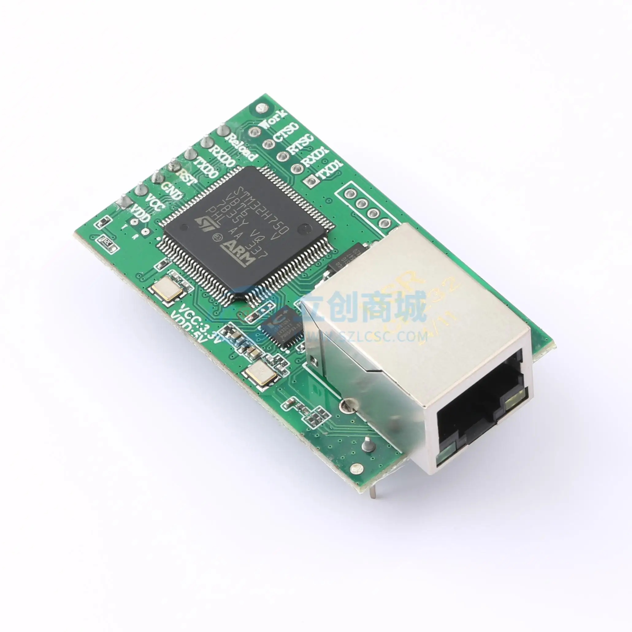 1pcs USR-TCP232-E2 100Mbps Ethernet Network Communication Module