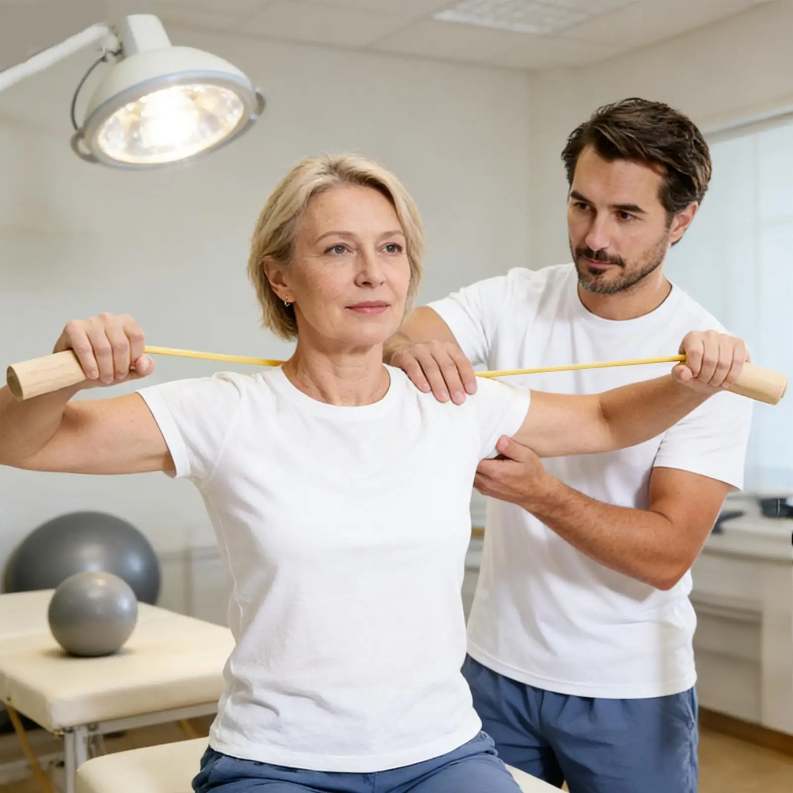 

Эспандеры для тренировки спины, фитнес-резинки с деревянной ручкой для физических упражнений и растяжки