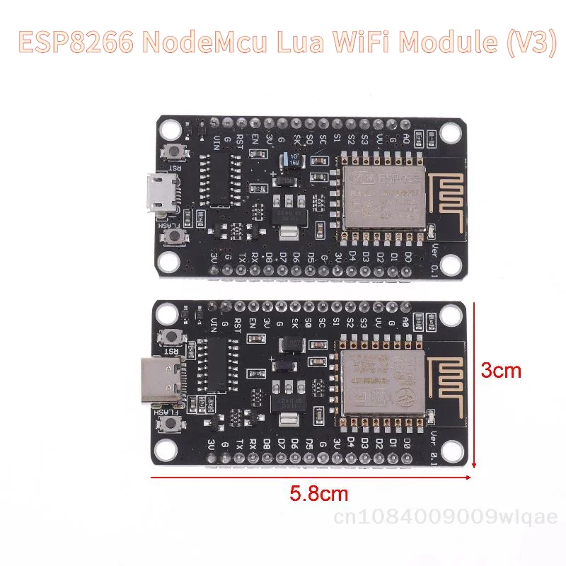 NodeMcu V3 ESP8266 WiFi Development Board - CH340 Chip for Smart Home & DIY Electronics〔YY33〕