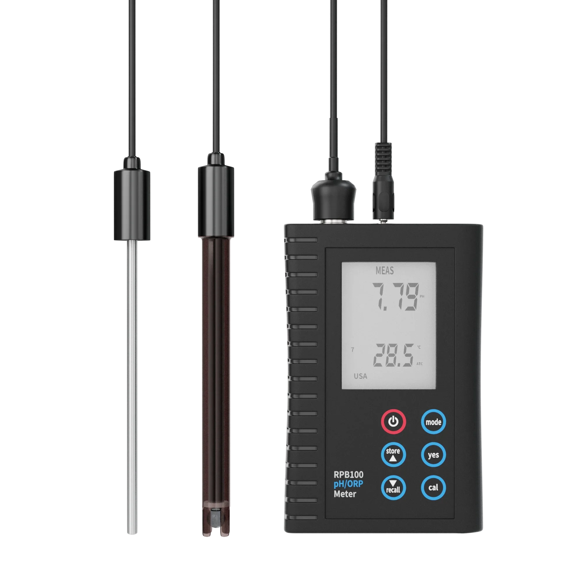 Portable laboratory pH meter hand-held dissolved PH value meter