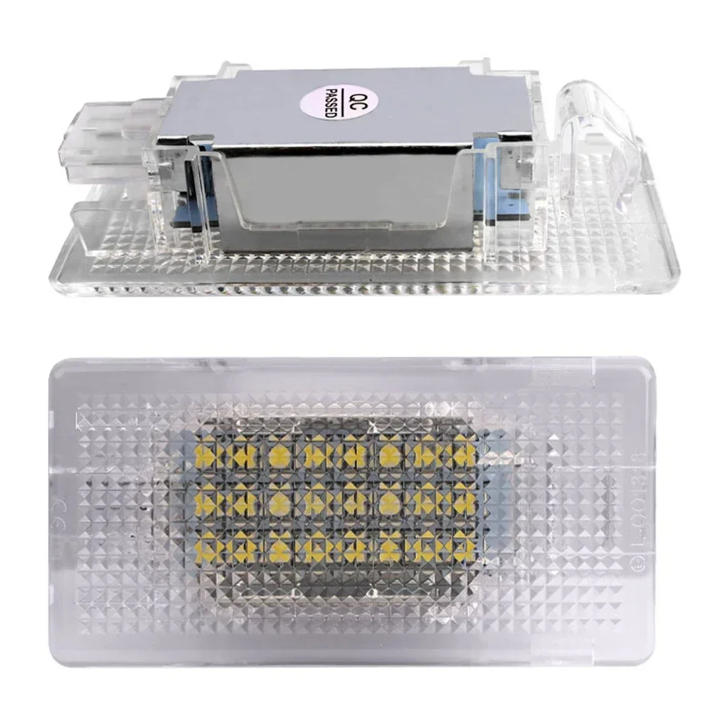 Para BMW E36 E38 E39 E46 E60 E60 E61 E63 E65 E66 E82 E88 E90 E92 E93 luz para maletero de equipaje Canbus sin Error lámpara Interior para guantera