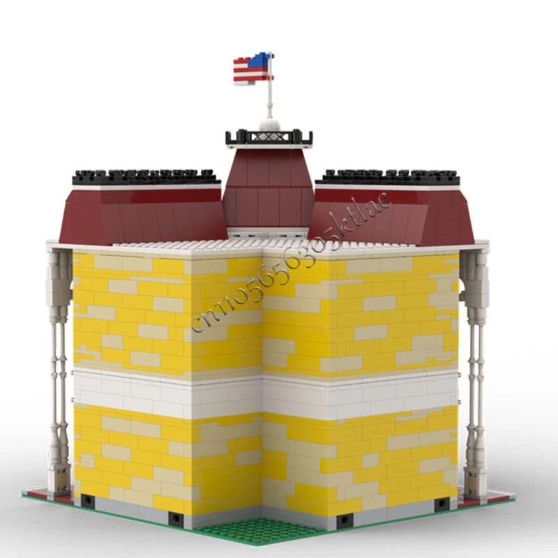 3144 PCS Medieval Emporium City Edition MOC Customize Modular Building Block Design Model Creative DIY Boy Toy Christmas Gift