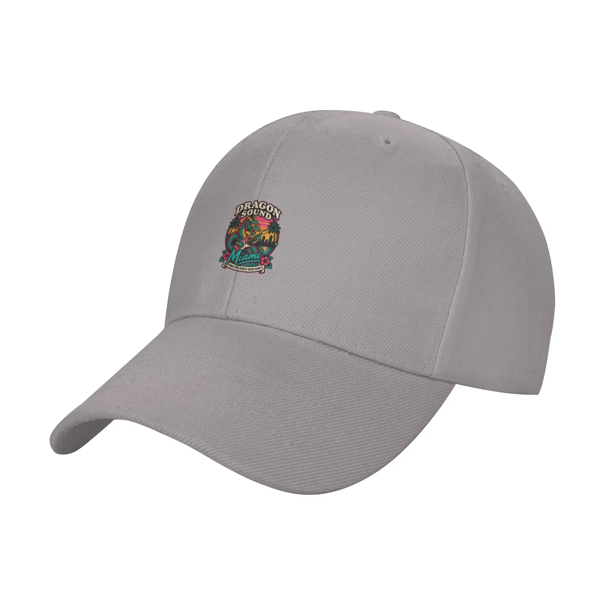 Dragon Sound Miami Connection Newest House Band Music Design Trendy Baseball Cap Commuting Hip Hop Cap Sun Hat