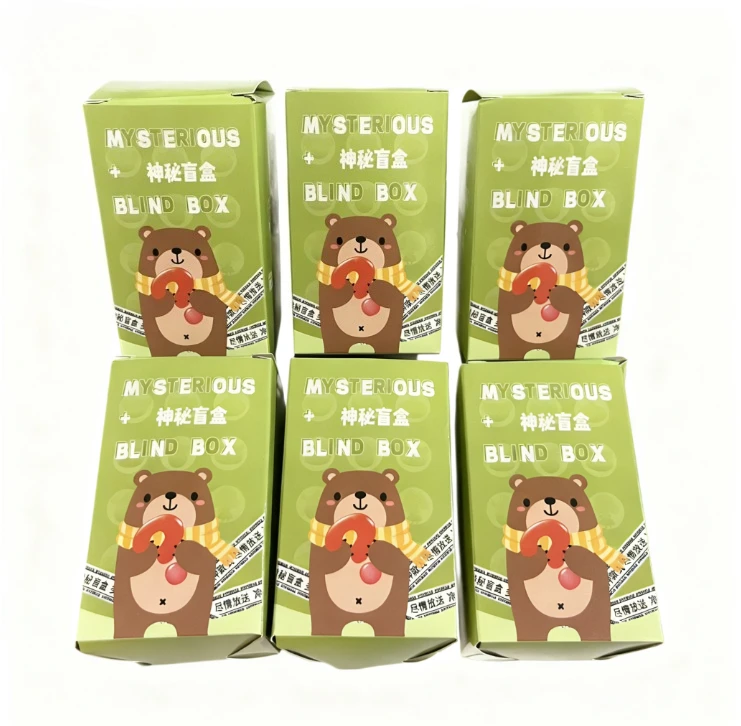 New trendy toy with crooked head, Pok é mon series blind box, cute Pikachu, Keda, duck, Geng, ghost, silly animal doll ornament