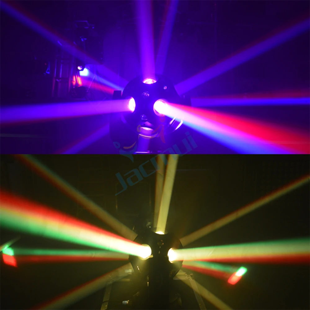 12*12w LED Football Light  RGBW Moving Head Beam Light Magic Ball Rotating Disco Bar Lights Night Club Stage Lighting