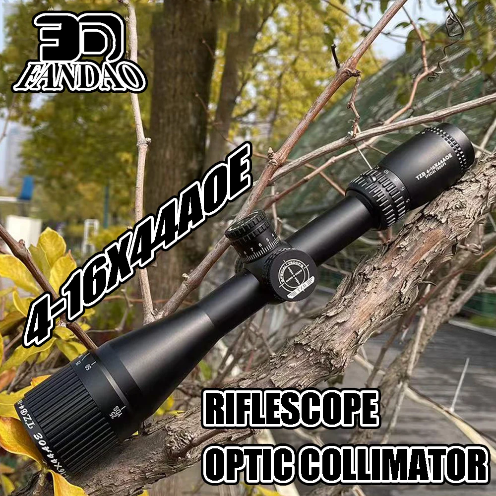 

Tactical 4-16X44 AOE Riflescope Optic Collimator Rifle Reticle Sights Fits 11mm/20mm Mount