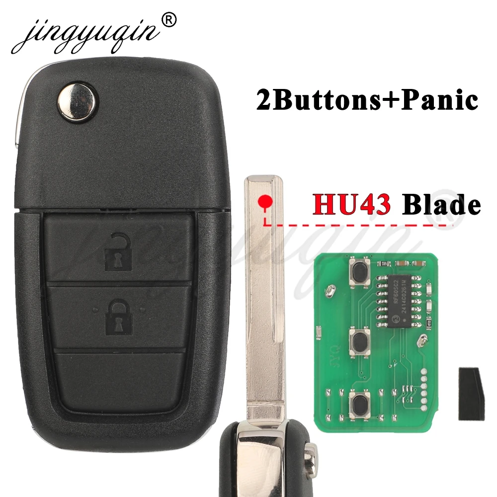 Jingyuqin 315/433MHz ID46 الوجه مفتاح السيارة عن بعد لشروليه كابريس لومينا هولدن كومودور VE 2006-2013