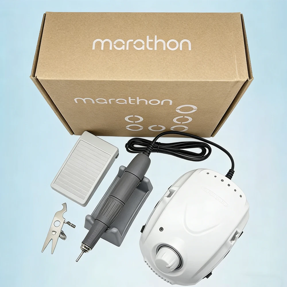 

Dental Micro Motor Marathon Engraving Nail Polish Machine with SH37L1 Handle Milling Manicure Dental Lab High Speed Handpiece