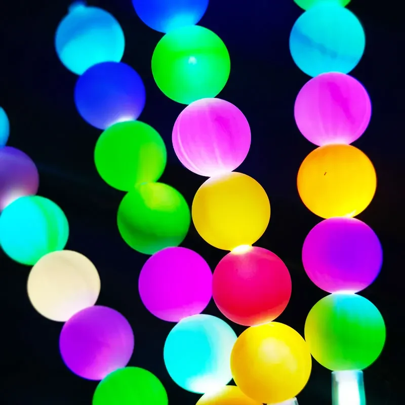 10pcs LED Glowing Sticks Sugar Gourd Led Candied Haws Light Up Stick Neon Party Glow Sticks Glow in Dark Wedding Party Supplie