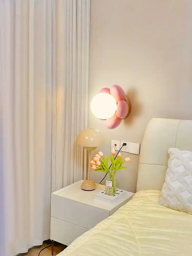 

2024 Modern Style Home Interior Decoration LED Wall Lamp Bedroom Children's Baby Room Decoration Lighting Lamps Hanging Lights