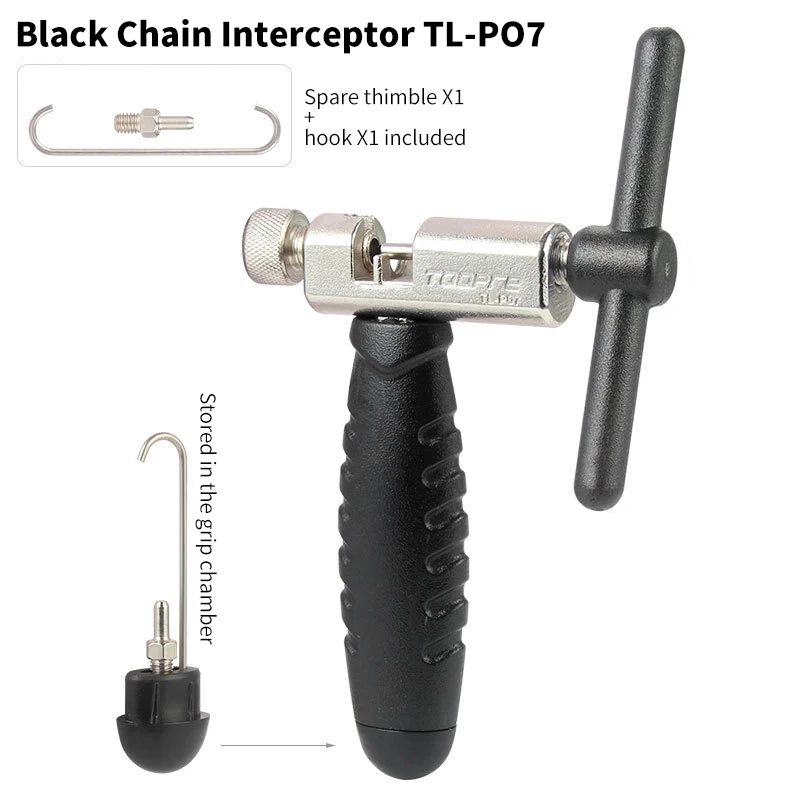 TOOPRE POM Plastic Steel Chain Pin Cutter Portable Bicycle Chains Link Breaker Splitter MTB Chains  Cutter Repair Tool Device