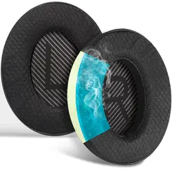 Cooling Gel Replacement Earpads Ear Cushions for Bose QuietComfort 35 II/45 (QC35/QC45/QC35 II) Headphones