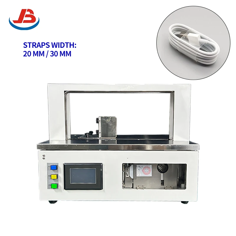 Automatic Mechanical Paper Tape Strapping Machine with Motor for Banknote and Box Packaging