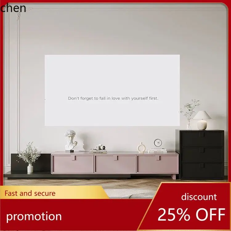 HT New Product Solid Wood Extendable Modern Minimalist Storage Coffee Table TV Cabinet Coffee Table Set Floor-standing