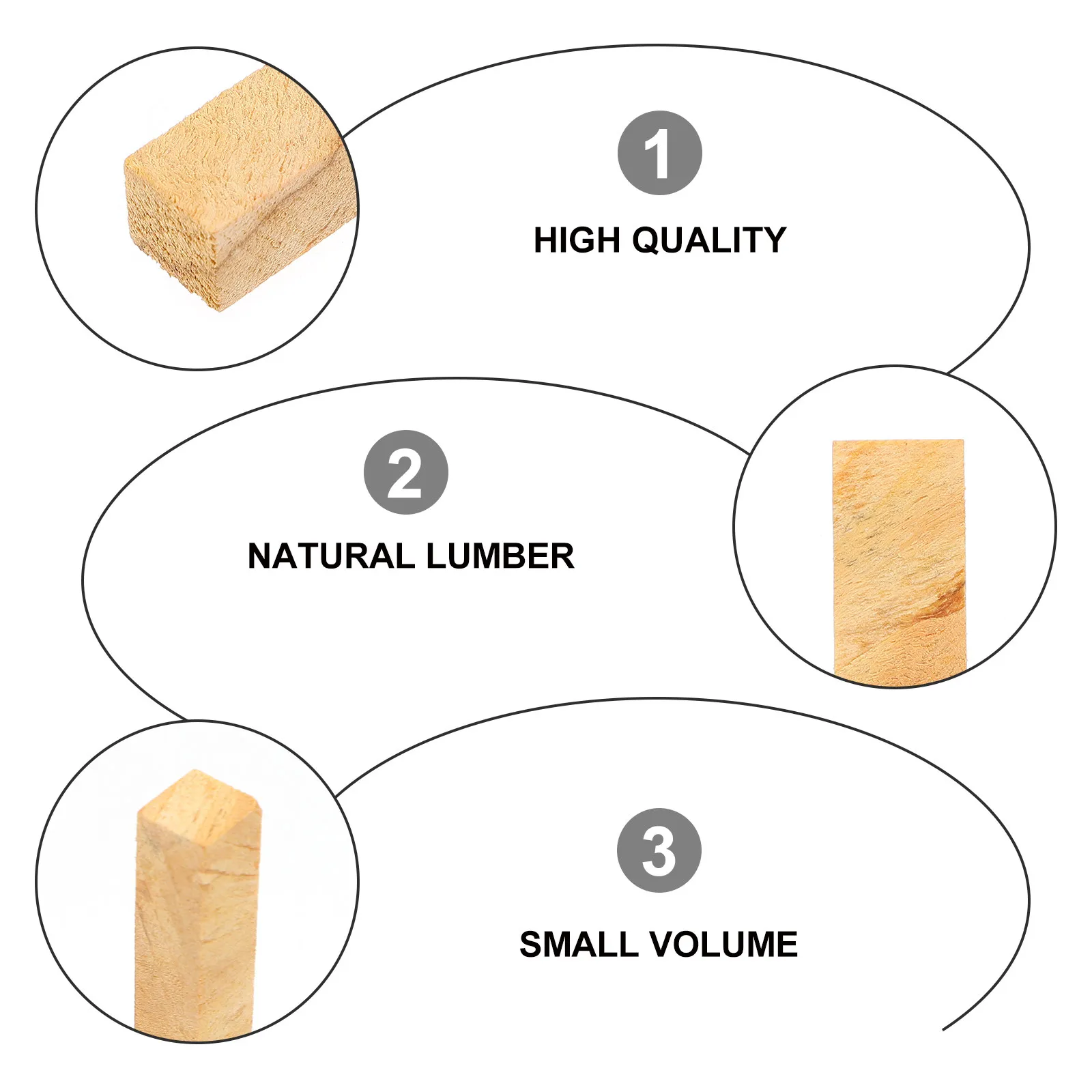 1Pcs Peruvian Palo Santo Wood Incense Stick Lightweight Compact Natural Smudging Stick for Bedroom Study Meditation Room Aroma