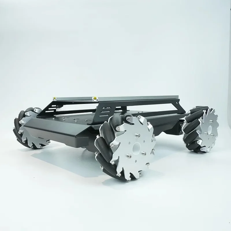V5Max 60-80kg Robot o dużej wytrzymałości Mecanum Metalowy wózek na kółkach Koło dookólne Robot mobilny Metalowa obudowa do projektu badawczego