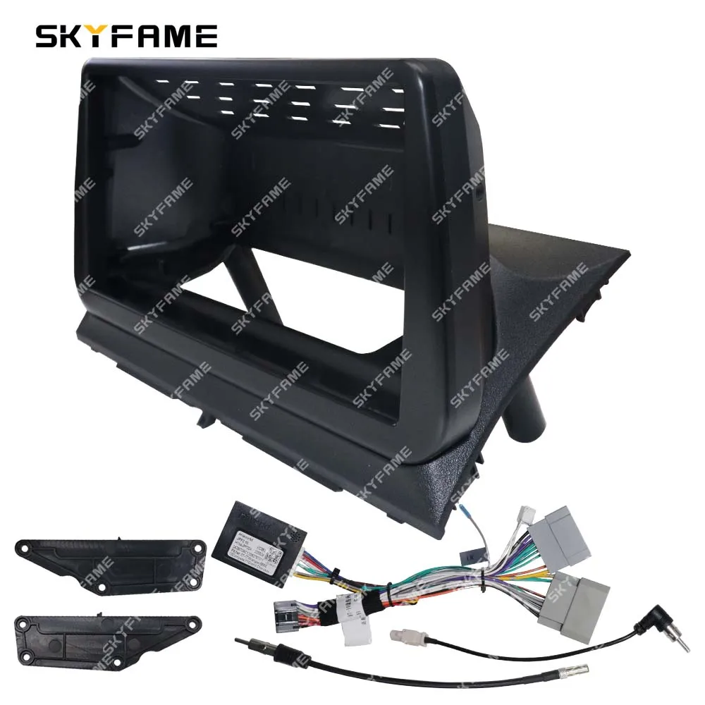 

SKYFAME Car Frame Fascia Adapter Canbus Box Decoder Android Radio Dash Fitting Panel Kit For Dodge Nitro