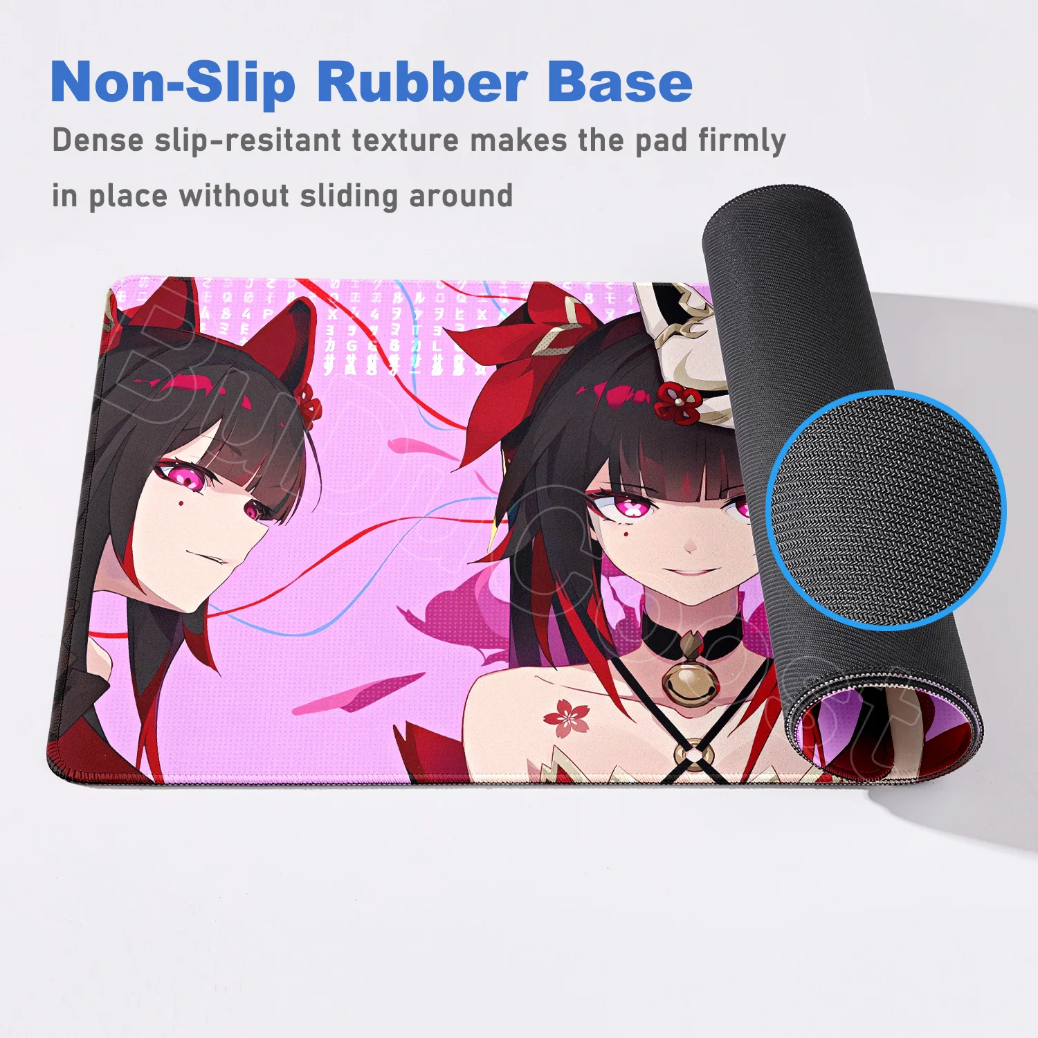 Kawaii Sparkle Sparxie Desk Mat XXL Honkai Star Rail HSR Game