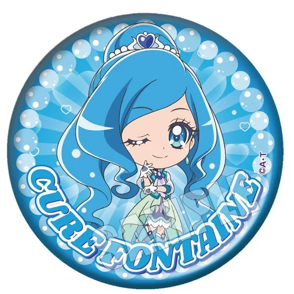 Hoshizora Miyuki Hino Akane Midorikawa Nao 58MM IRON BUTTON BADGE