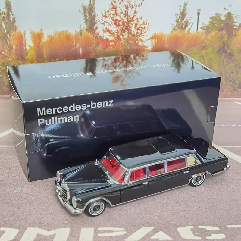 

1:18 Mercedes-Benz S600 Pullman W100 литая под давлением сплав, полнооткрывающаяся модель автомобиля, игрушка для мальчиков, детский праздничный подарок, украшение для взрослых