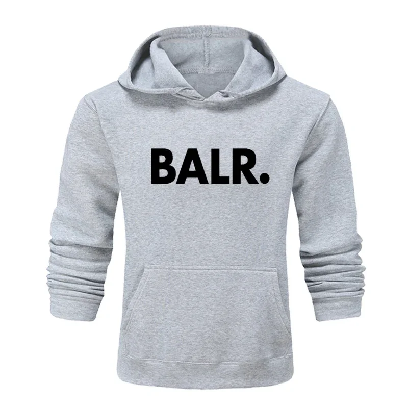 BALR New Fashion Trend Men\'s Hoodie Hoodie Women\'s Jumper Top Autumn Designer Hoodie High Quality All-in-one Sweatshirt