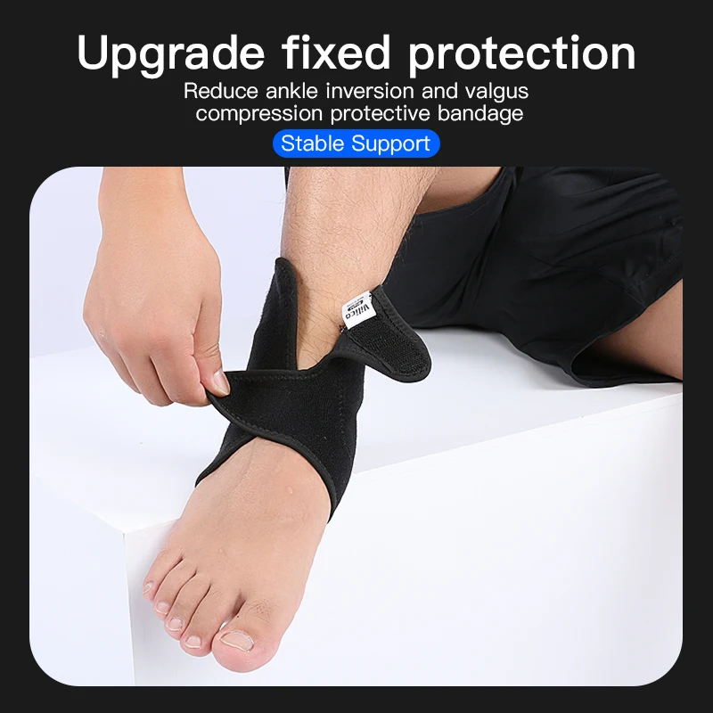 1PCS Compression Ankle Braces Support, Strong Ankle Sports Protection, Stabilize Ligaments-Eases Swelling Sprained Adjustable image 4
