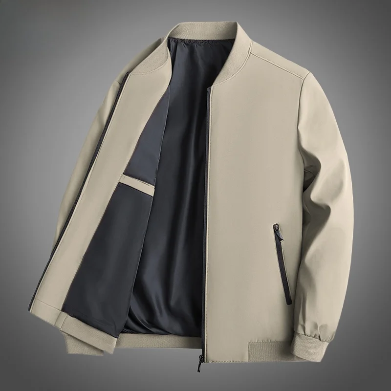 

Yu Zhaolin Men's Casual Jaet Dad Coat Autumn New Sle Versatile Leisure Top for Middle-Aged And ly Chinese Faion Ci...