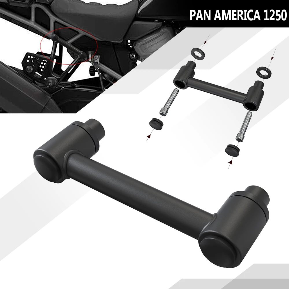 Motorcycle Passenger Rear Grab Handle Set FOR PAN AMERICA SPECIAL 1250 RA1250 Special 2021 2022 2023 2024 Rear Lifting Handle